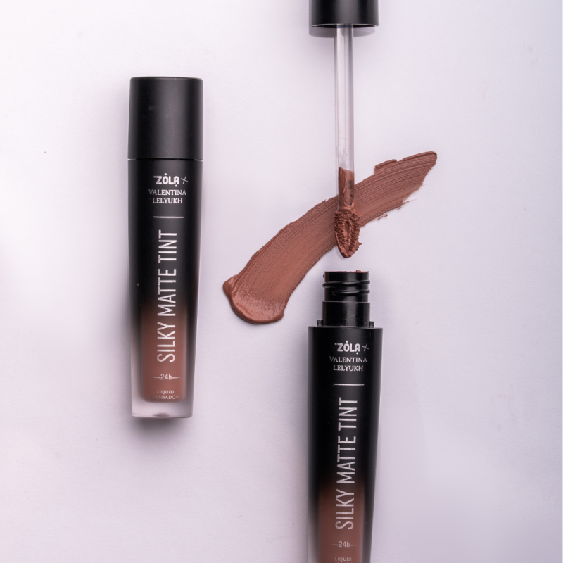 ZOLA x Valentina Lelyukh Рідкі тіні для повік Silky Matte Tint 03 Desert Rose