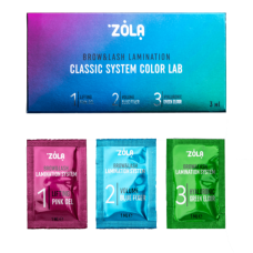 Набір для ламінування в саше ZOLA Color Lab 3 х 1 мл