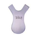 ZOLA Аплікатор- гребінець металевий - Срібний Comb Appilicator