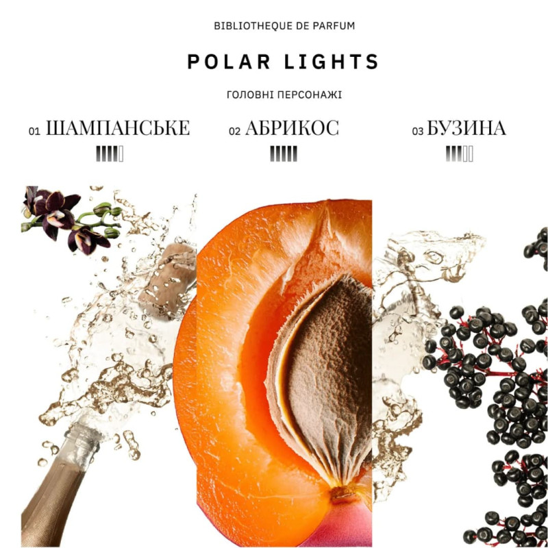 BIBLIOTHEQUE Парфумована вода Polar Lights 16 мл