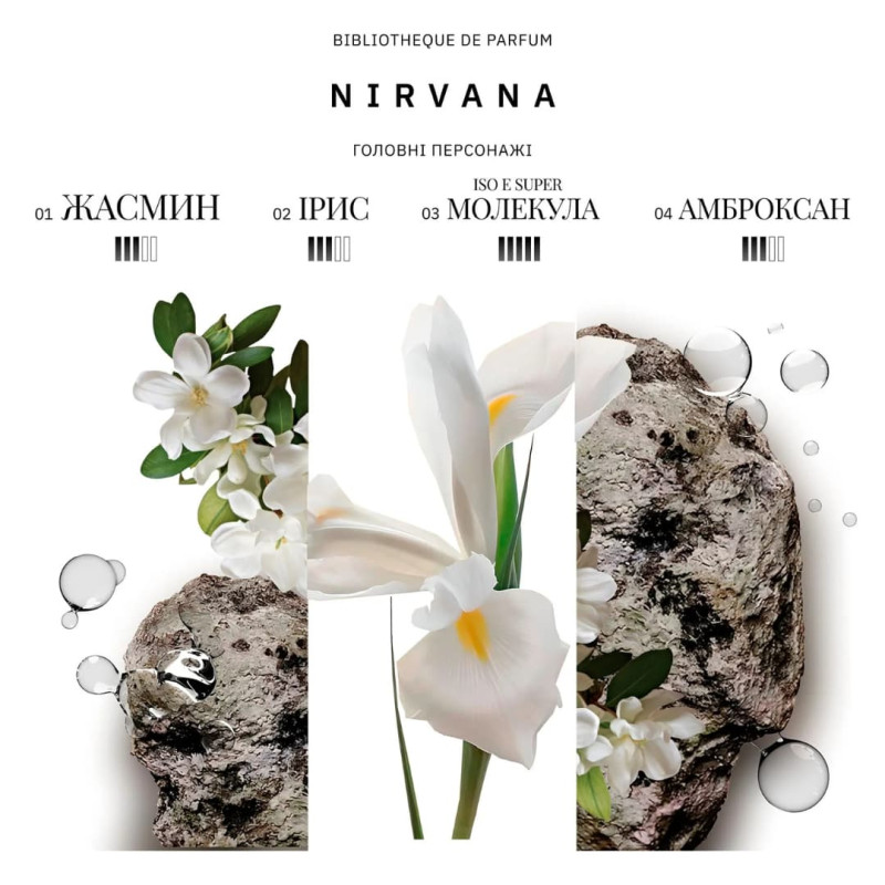 BIBLIOTHEQUE Парфумована вода Nirvana 3 мл