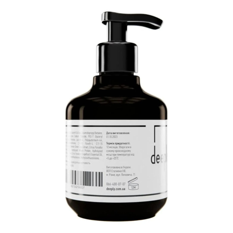 Deeply Шампунь для волосся нормалізуючий Normalizing Shampoo 250 мл