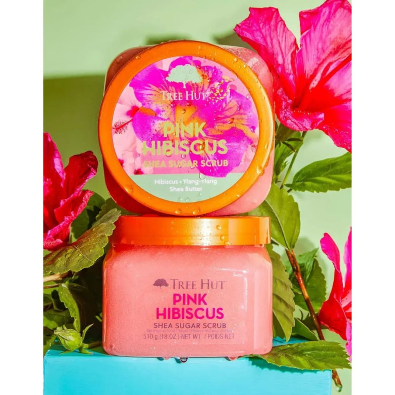 Tree Hut Скраб для тіла Pink Hibiscus Sugar Scrub 510 г