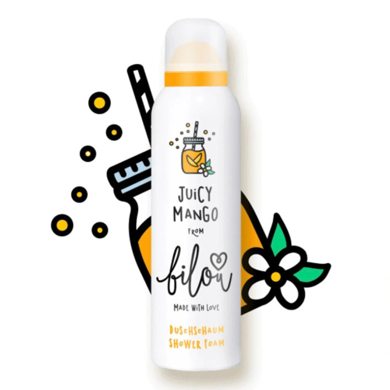 bilou Пінка для душу Juicy Mango 200 мл
