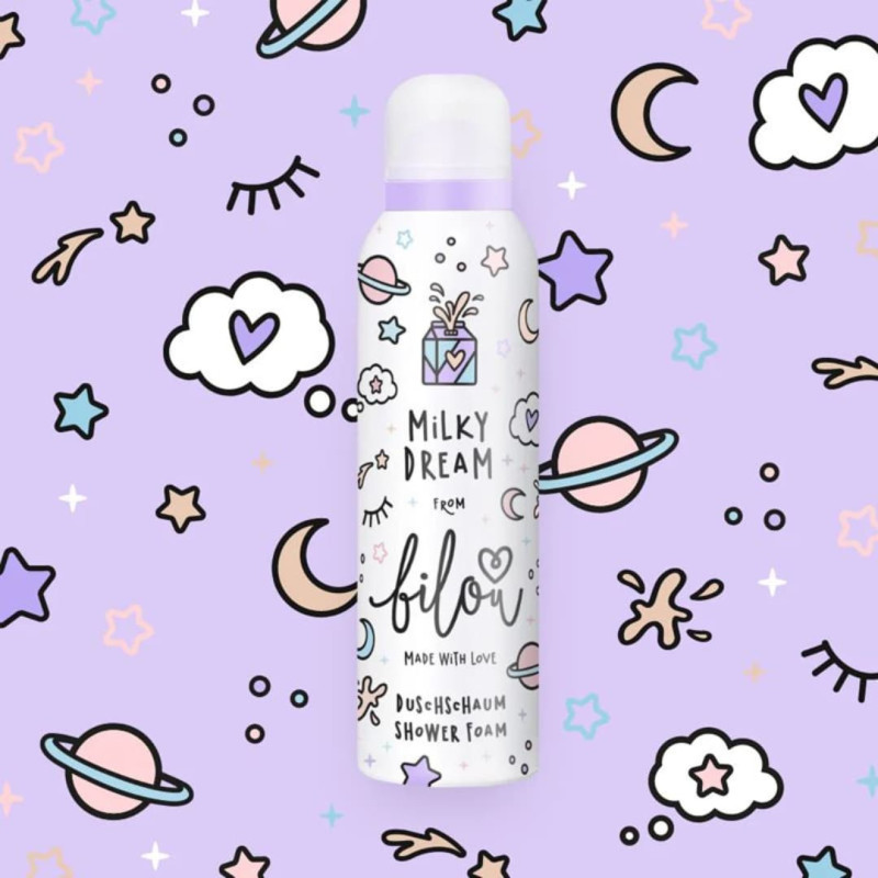 bilou Пінка для душу Milky Dream 200 мл