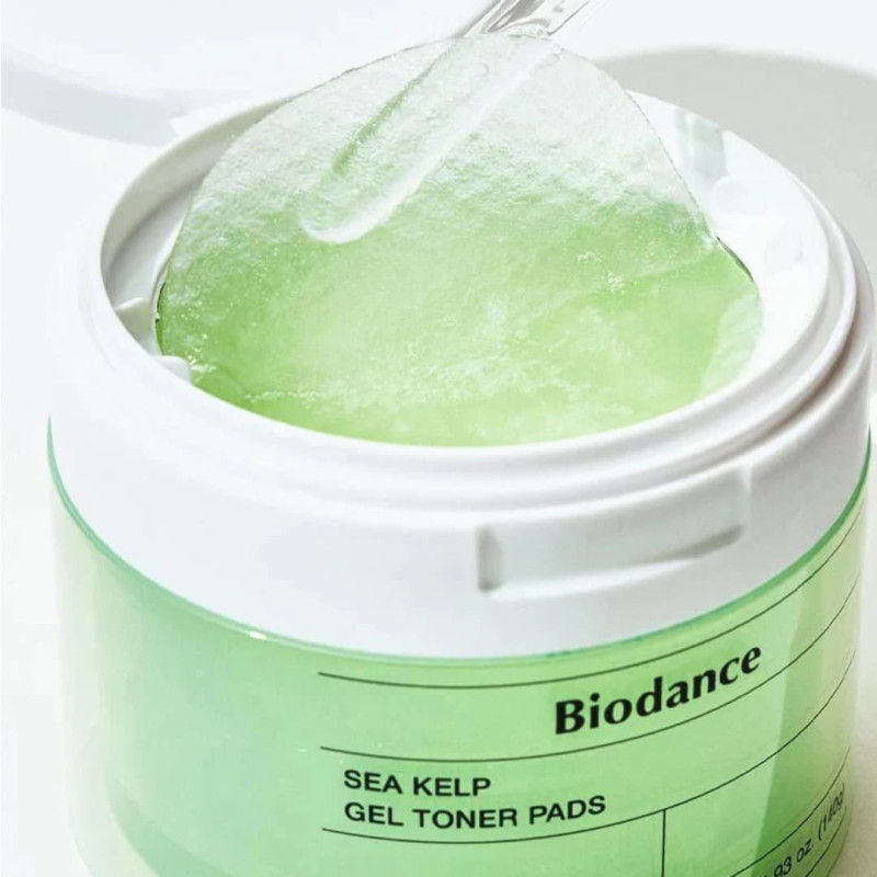 Biodance Тонер-педи гелеві зволожуючі з морським екстрактом Sea Kelp Gel Toner Pads 60 шт