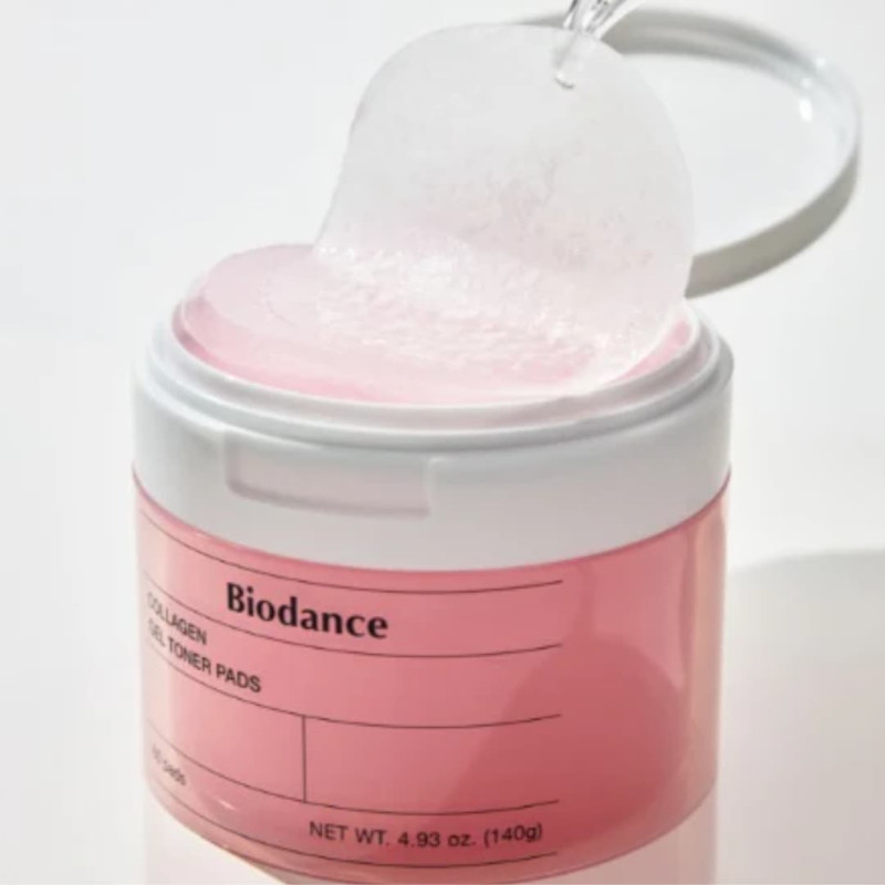 Biodance Тонер-педи гелеві зволожуючі з колагеном Collagen Gel Toner Pads 60 шт