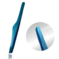 OkO LASH&BROW Пінцет Blue Magic Premium