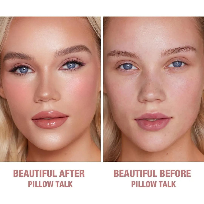 Матові кремові рум'яна Matte Beauty Blush Wand Charlotte Tilbury, Pillow Talk Pink Pop, 12 ml