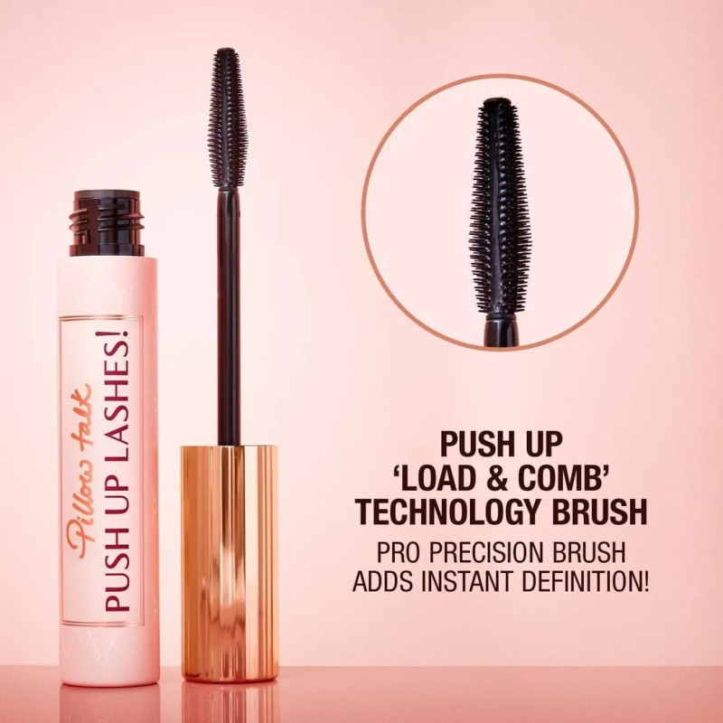 Туш для вій Charlotte Tilbury Pillow Talk Push Up Lashes! Mascara,  Super Black, 10 мл
