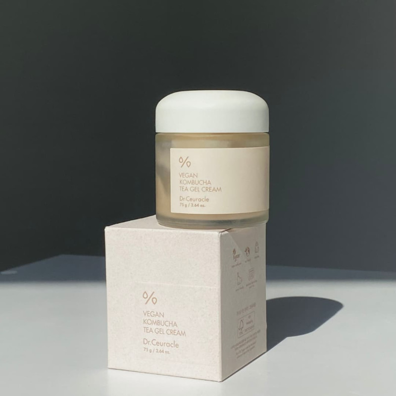 Dr. Ceuracle Веганський крем-гель з екстрактом комбучі Vegan Kombucha Tea Gel Cream 75 г