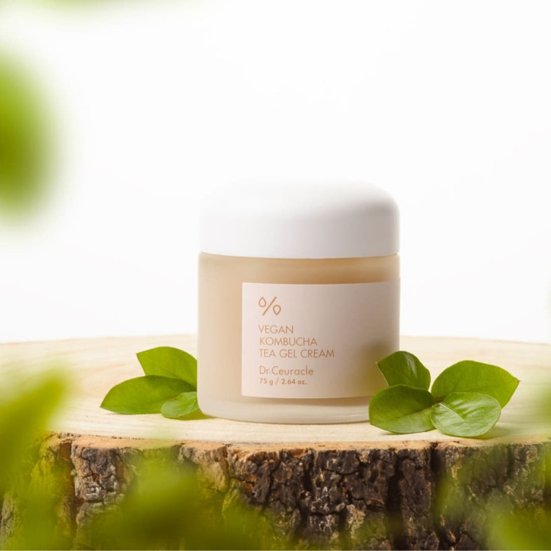 Dr. Ceuracle Веганський крем-гель з екстрактом комбучі Vegan Kombucha Tea Gel Cream 75 г