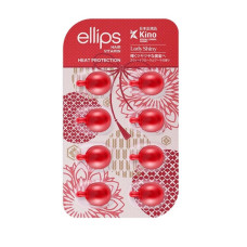 Ellips Вітаміни для волосся М'якість Сакури, Lady Shiny with Cherry Blossom 8 шт, червоний