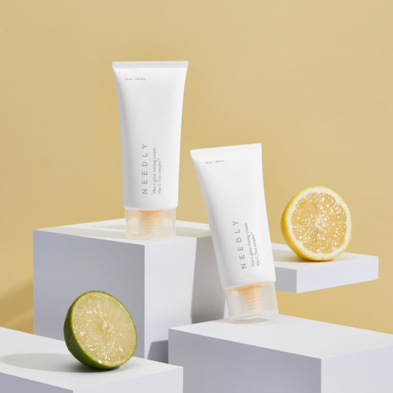 Needly Зволожувальний крем з вітаміном С для сяяння шкіри Vita C glow toning cream 50 мл
