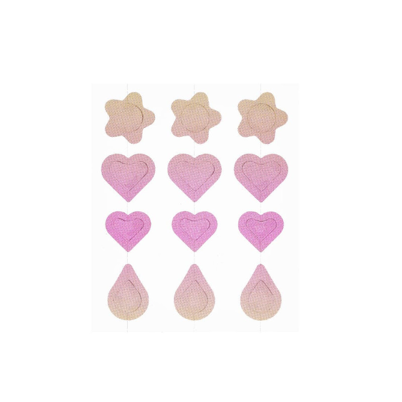 Needly Мікроголкові патчі від прищів Patch for blemishes colorful 12 шт