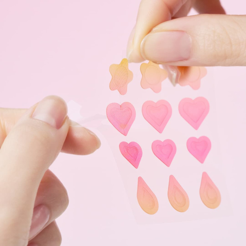 Needly Мікроголкові патчі від прищів Patch for blemishes colorful 12 шт