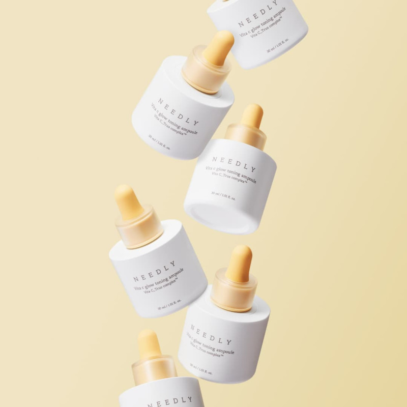Needly Тонізуюча сироватка з вітаміном С для сяяння шкіри Vita C Glow toning ampoule 30 мл