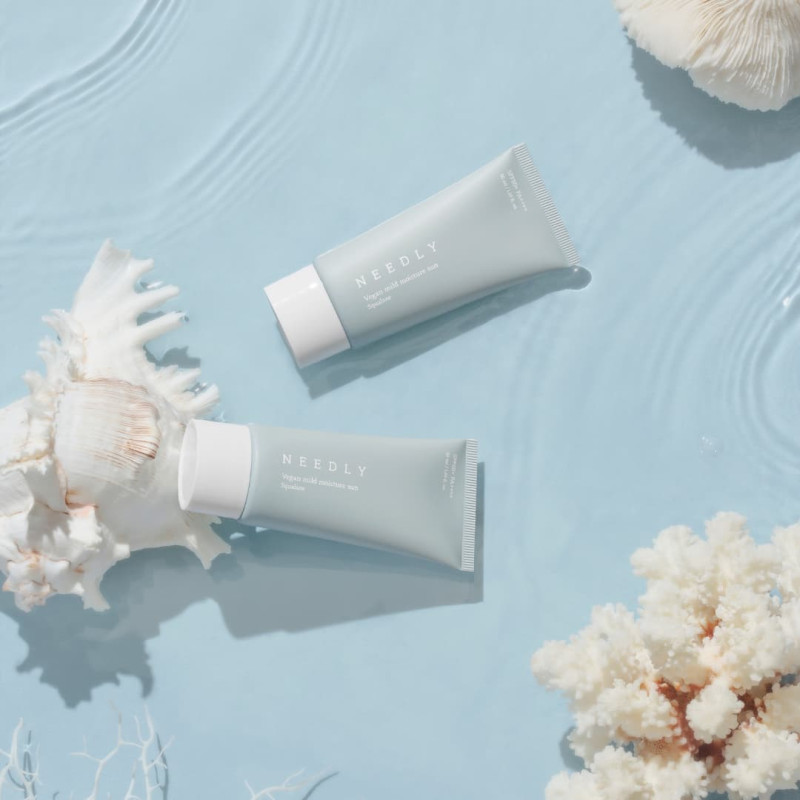 Needly Зволожуючий сонцезахисний крем з рослинним скваланом Vegan Mild Moisture Sun SPF 50+ PA++++ 50 мл