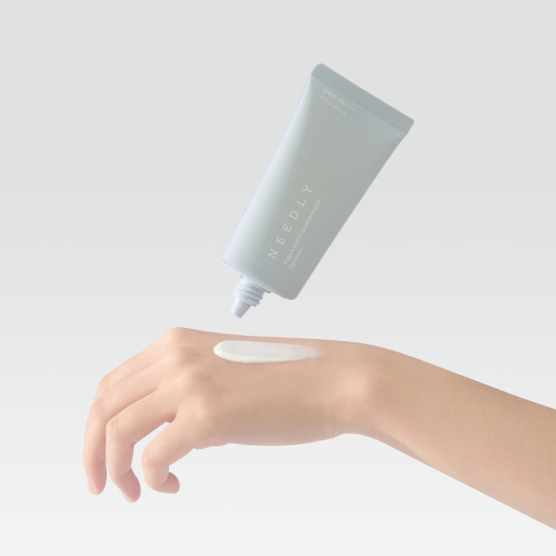 Needly Зволожуючий сонцезахисний крем з рослинним скваланом Vegan Mild Moisture Sun SPF 50+ PA++++ 50 мл