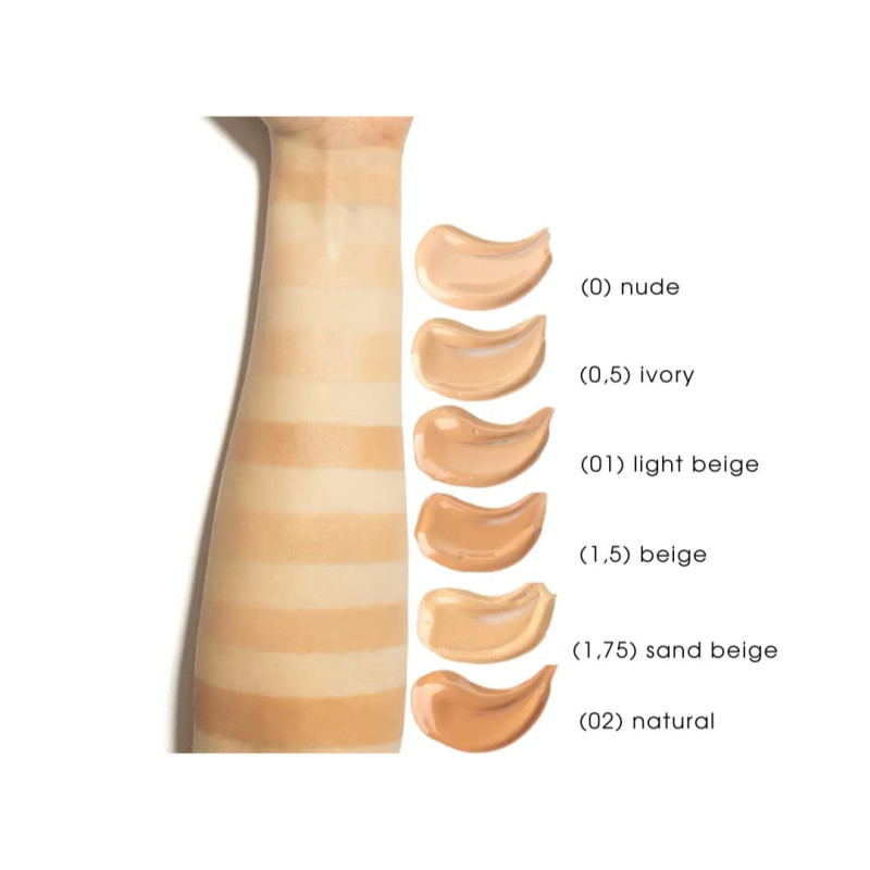 PAESE Тональний крем Long Cover Fluid 01 Light Beige 30 мл
