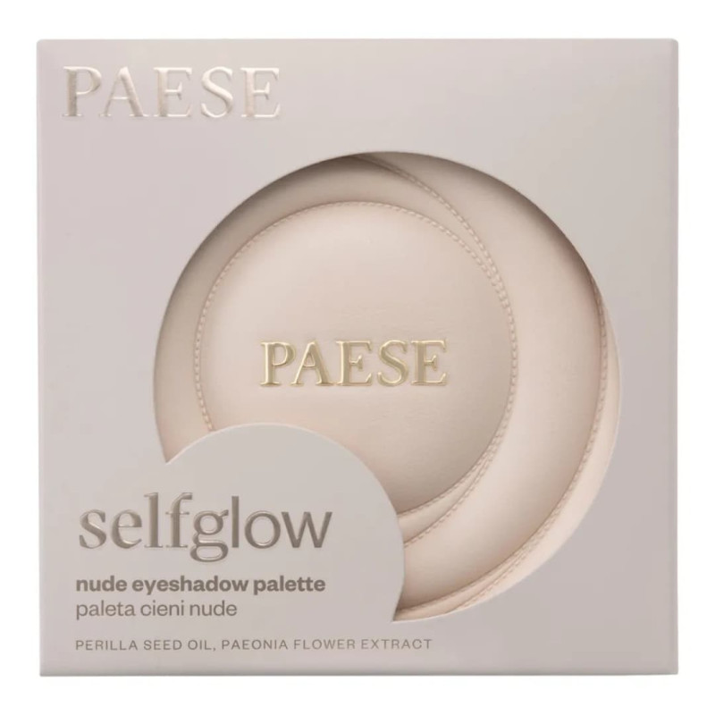 PAESE Палетка тіней для повік SELFGLOW Nude 12.5 г