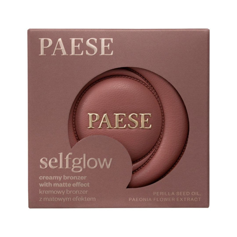 PAESE Бронзер SELFGLOW CREAMY MATTE EFFECT 02 Velvet Sand 8 г