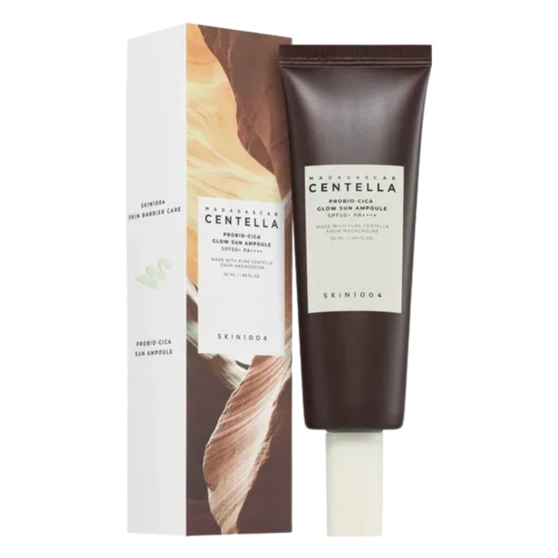 SKIN 1004 Сироватка сонцезахисна Madagascar Centella Probio-Cica Glow Sun Ampoule SPF 50+ PA++++ 50 мл