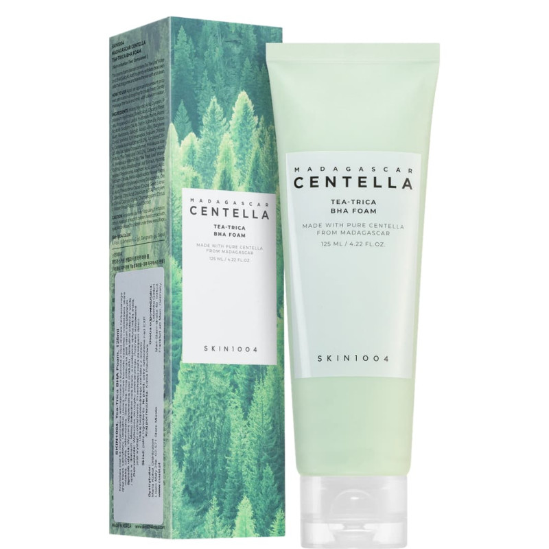 SKIN 1004 Пінка для вмивання із саліциловою кислотою Madagascar Centella Tea-Trica BHA Foam 125 мл