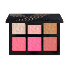 youstar Палетка рум'ян та хайлайтеру GLAM & GLOW Blush & Highlighter Palette