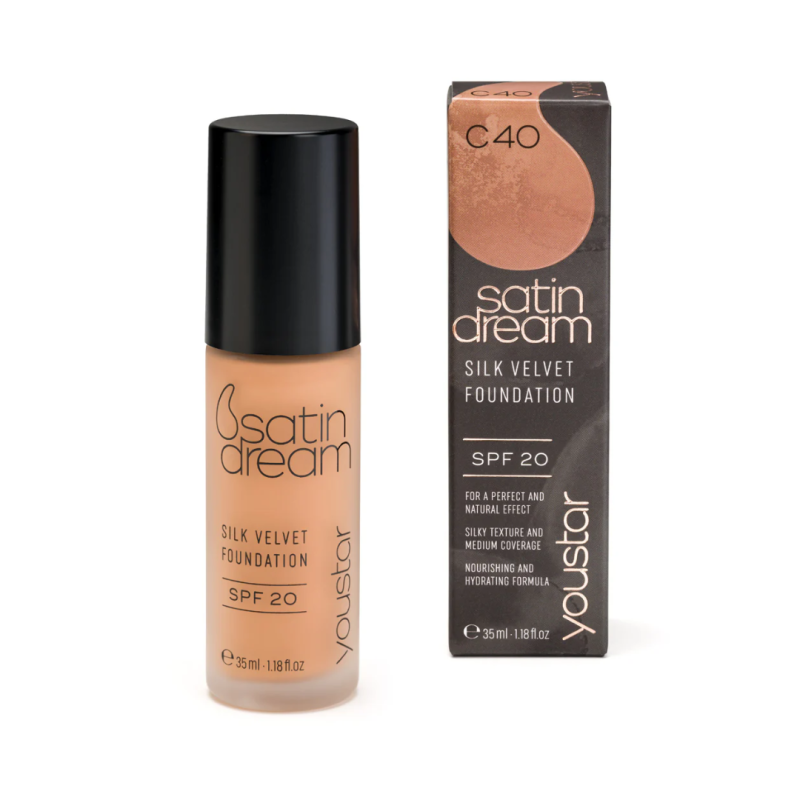 youstar Тональна основа SATIN DREAM Foundation C 40