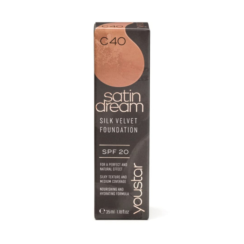 youstar Тональна основа SATIN DREAM Foundation C 40