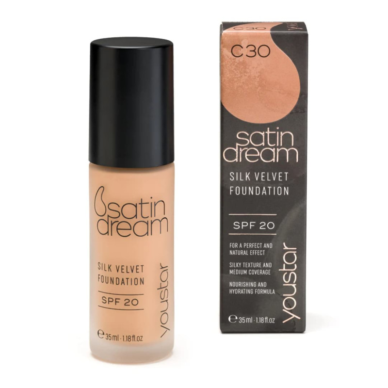 youstar Тональна основа SATIN DREAM Foundation C 30