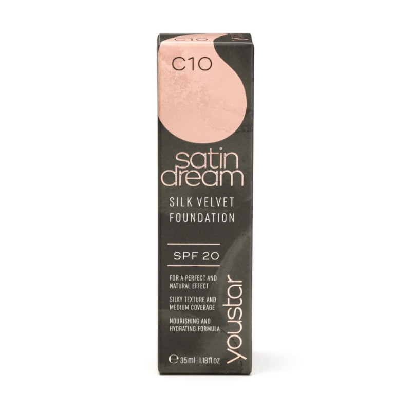 youstar Тональна основа SATIN DREAM Foundation C 10