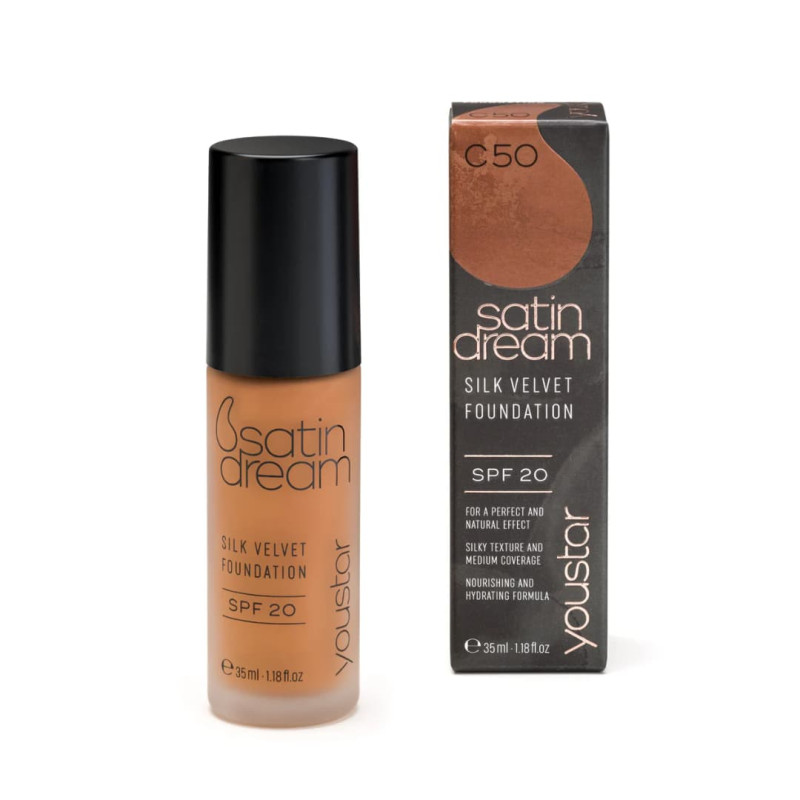 youstar Тональна основа SATIN DREAM Foundation C 50