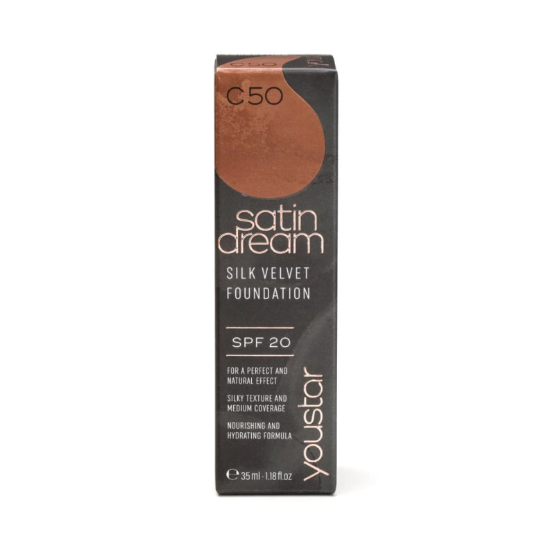 youstar Тональна основа SATIN DREAM Foundation C 50