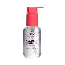 ZOLA x WowBrow Засіб для очищення валиків для ламінації вій CLEAN SIL GEL 100 мл