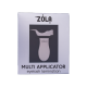 ZOLA Аплікатор багатофункціональний металевий - Срібний Multi Applicator