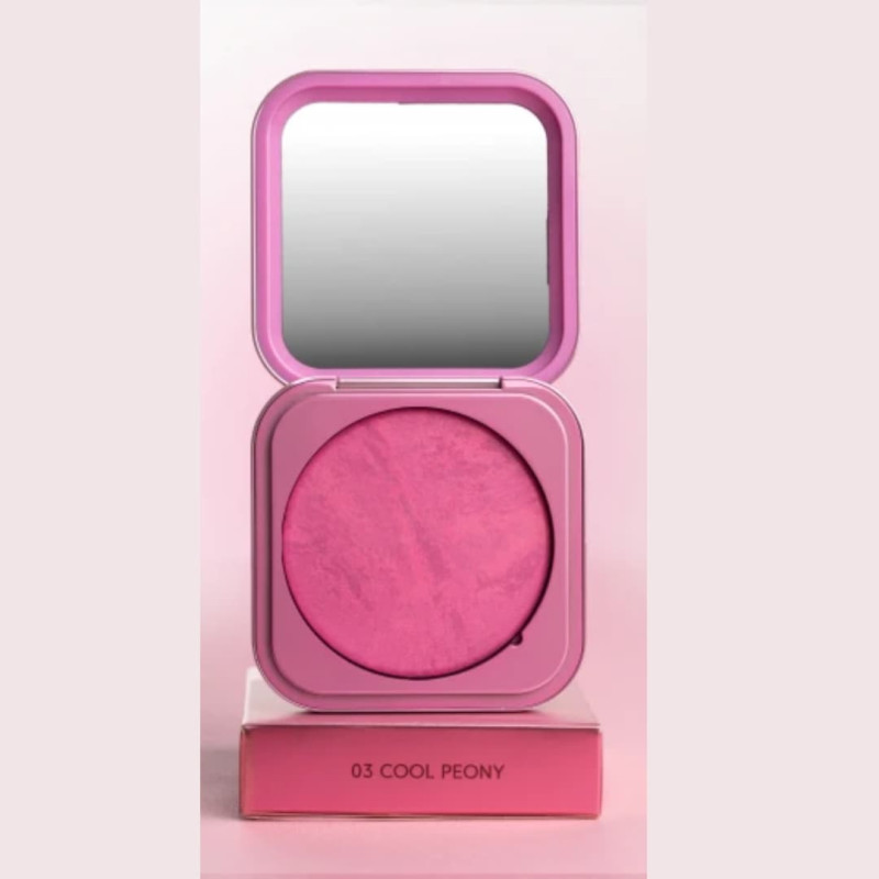 ZOLA Рум'яна прохолодна півонія Velvet Blush Glow 03 Cool Peony