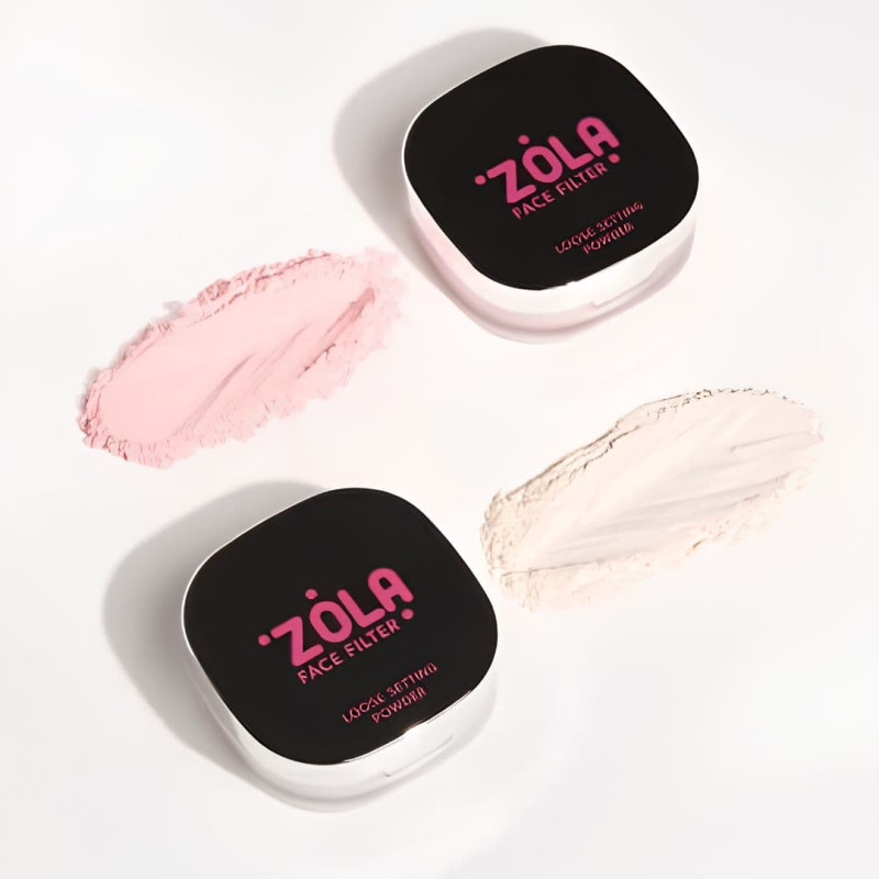 ZOLA Фіксуюча розсипна пудра Face Filter 01 Translucent Beige