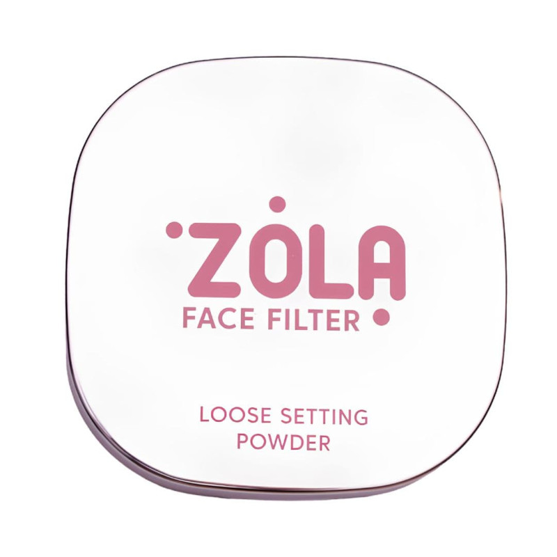 ZOLA Фіксуюча розсипна пудра Face Filter 02 Translucent Pink