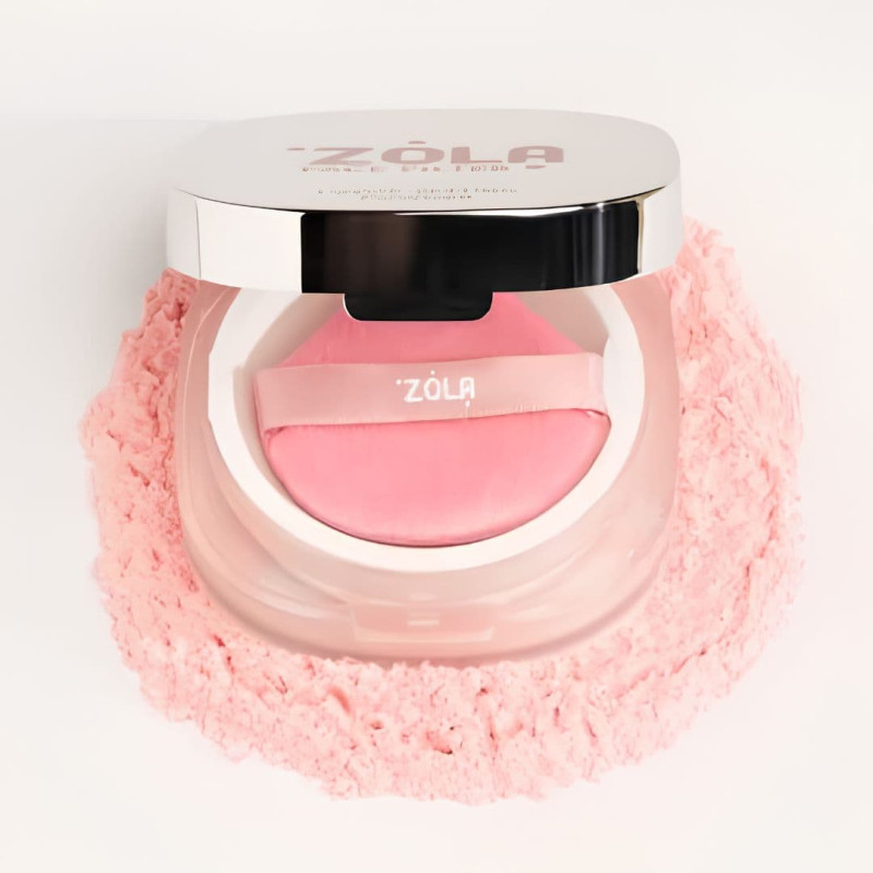 ZOLA Фіксуюча розсипна пудра Face Filter 02 Translucent Pink