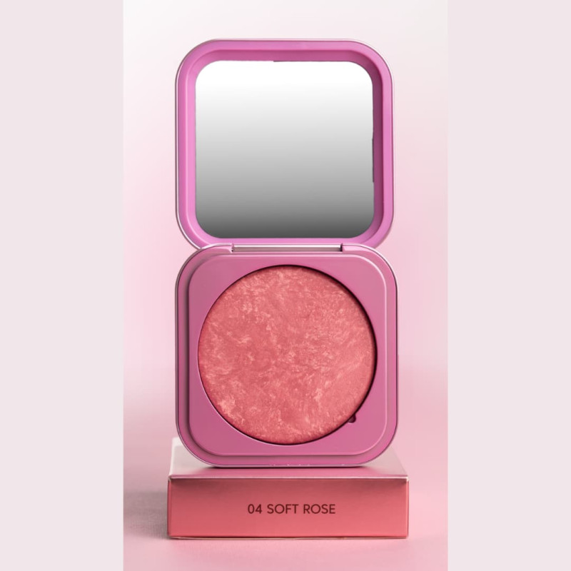 ZOLA Рум'яна ніжна троянда Velvet Blush Glow 04 Soft Rose