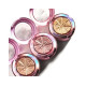 ZOLA Блискітки для повік Star Shine Sparkle SILVER PINK