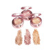 ZOLA Блискітки для повік Star Shine Sparkle SILVER PINK