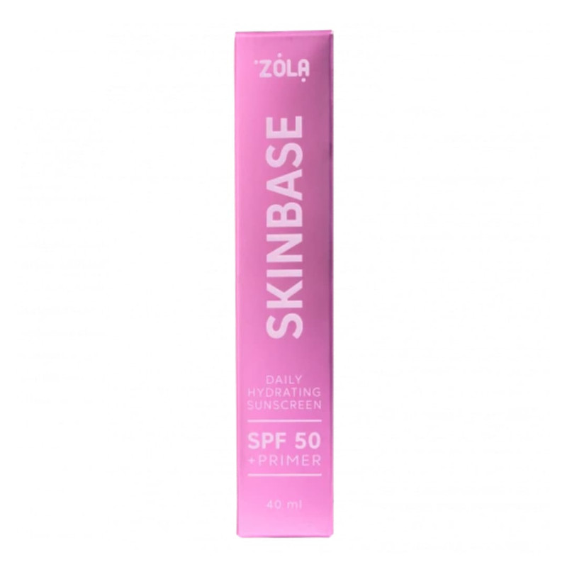 ZOLA Щоденний зволожувальний сонцезахисний крем SPF 50 SKINBASE 40 мл