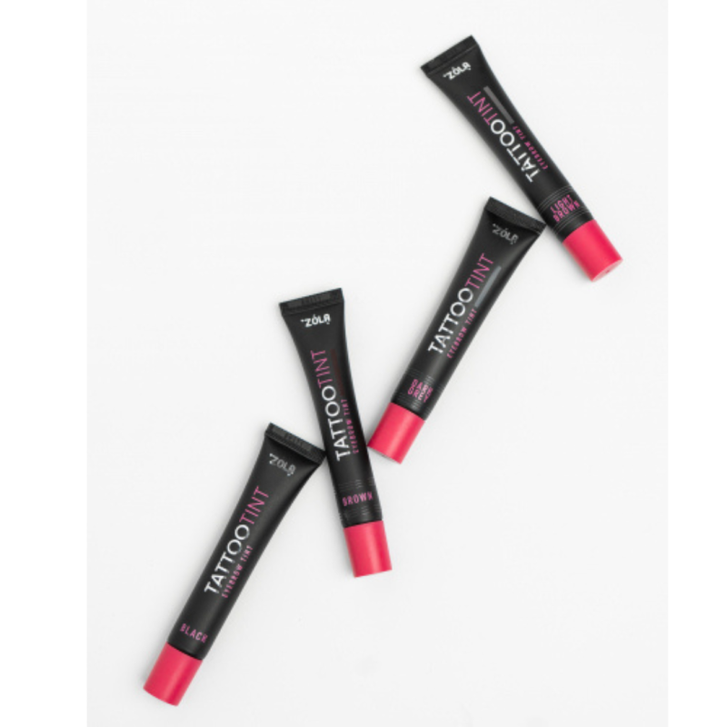 ZOLA Фарба для брів і вій TATTOO TINT LIGHT BROWN 15 мл