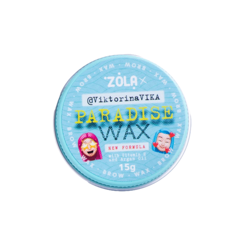 ZOLA Viktorina Vika Віск для брів Paradise Wax 15 гр
